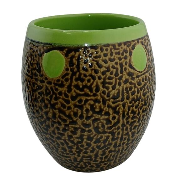 Always Azul Pottery Handcrafted Ceramic Mugs One Spoon Quirky Art Thick Cups - Picture 4 of 10